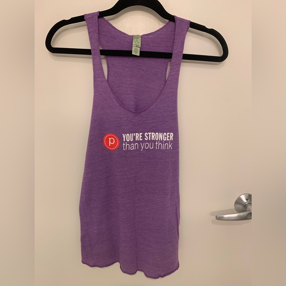 Vintage Pure Barre cotton racerback tank top.  Good condition, size medium.
